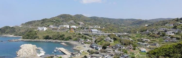 外海の石積集落景観